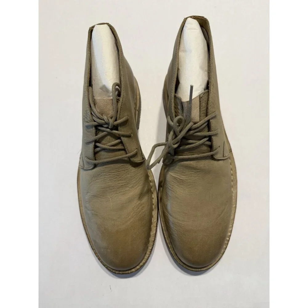 NIB Cole Haan Glenn RBR Chukka Ankle Boot Natural Mens Size 11 C13192